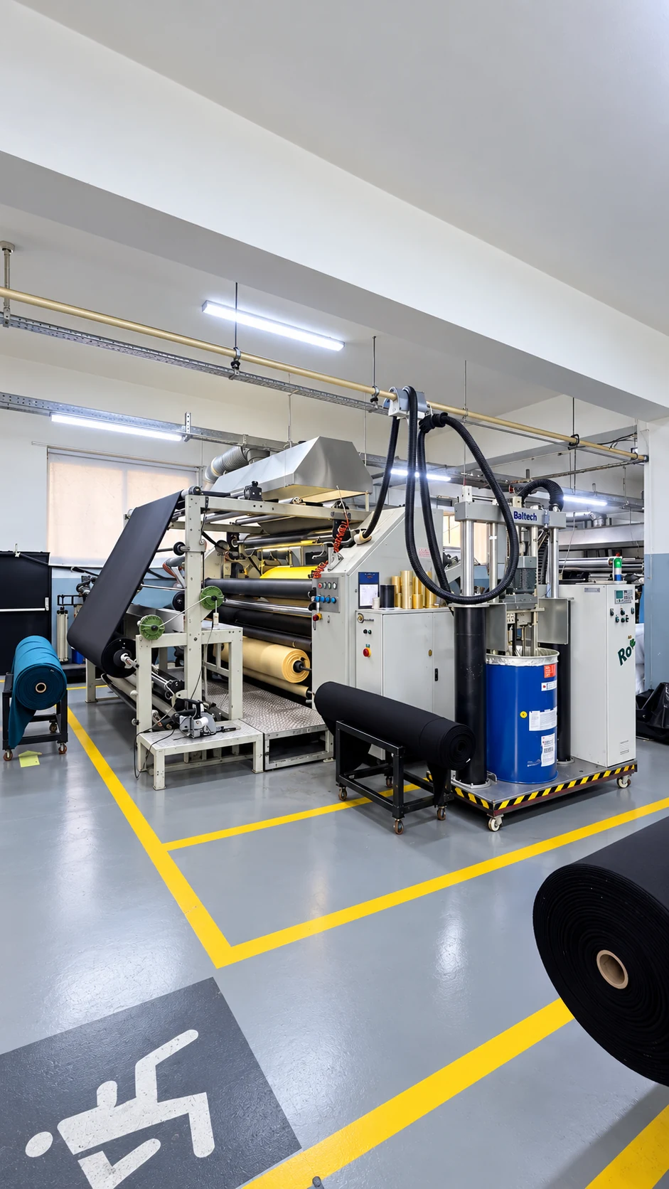 Gravür silindir hotmelt laminasyon makinesi